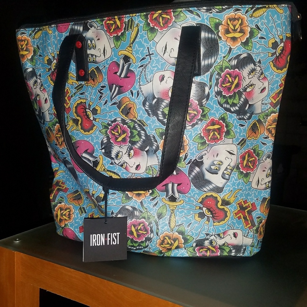 Iron fist tote